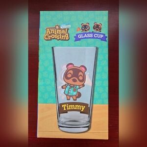 Culturefly Animal Crossing New Horizons Tommy Timmy Collectors Drinking Glass